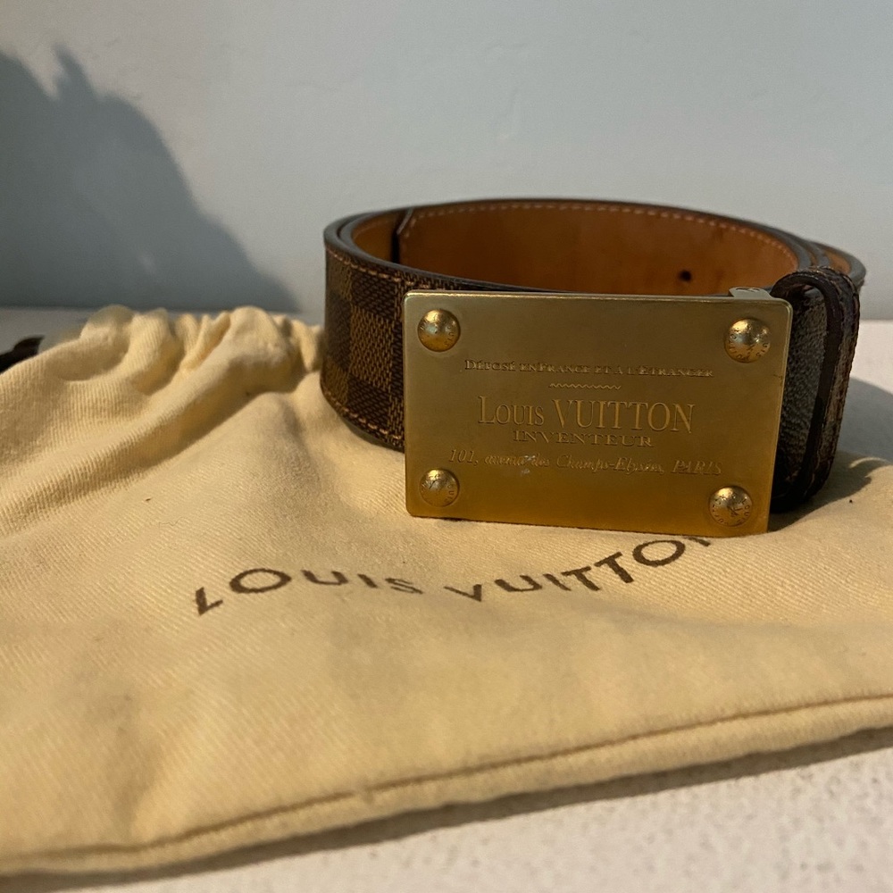 Louis Vuitton inventeur belt